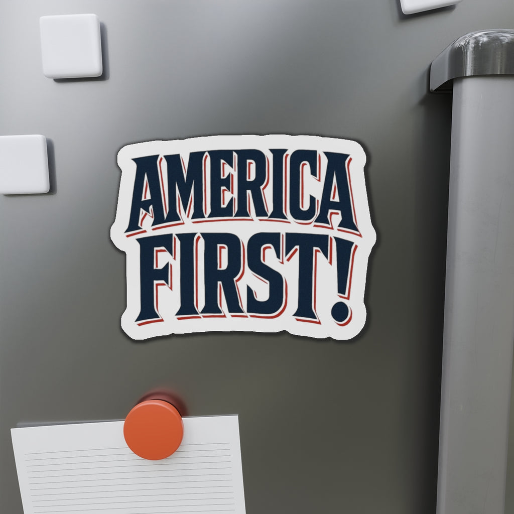 America First! Patriotic Magnet