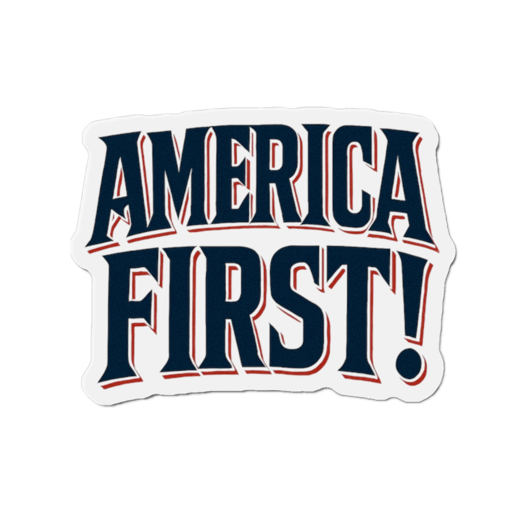 America First! Patriotic Magnet