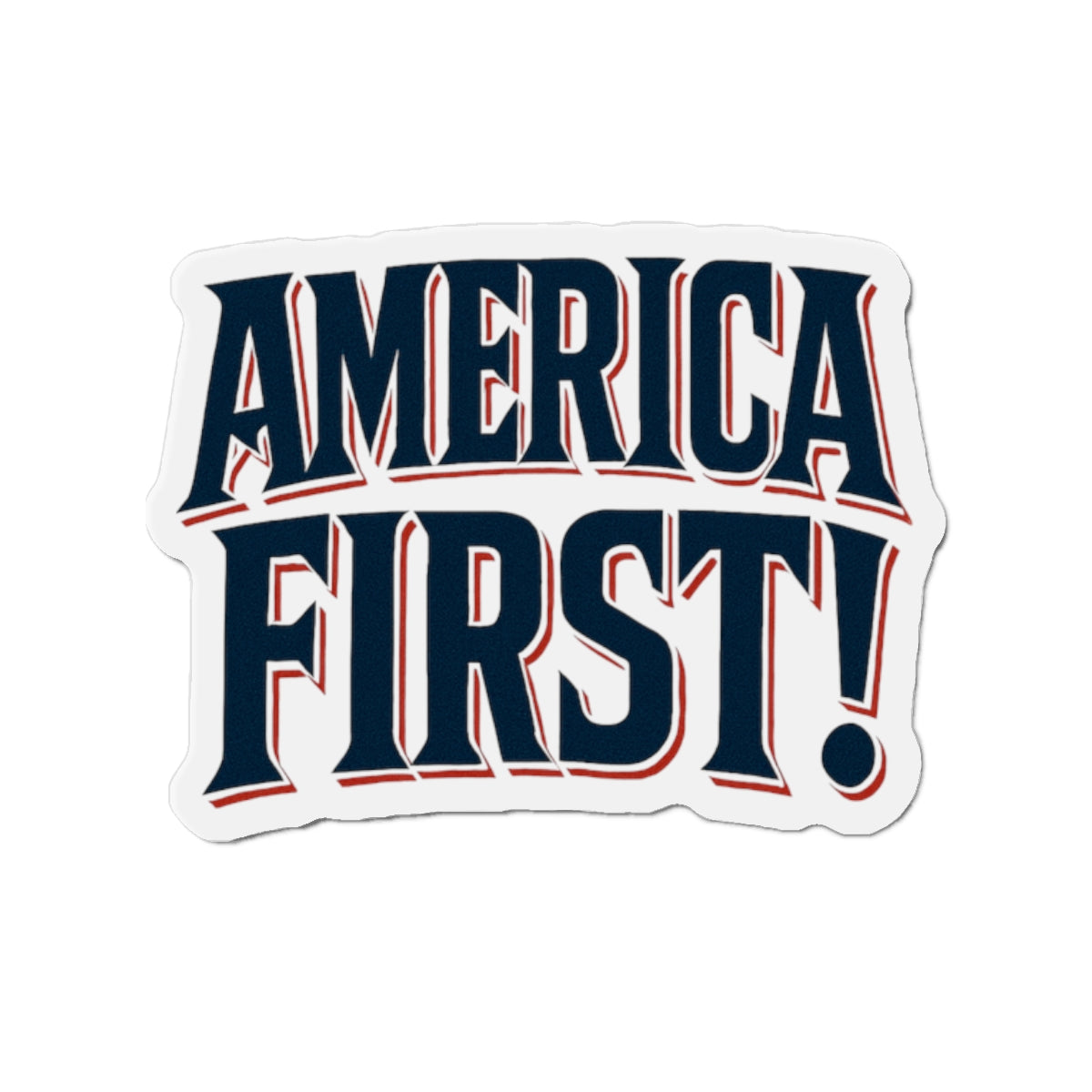 America First! Patriotic Magnet