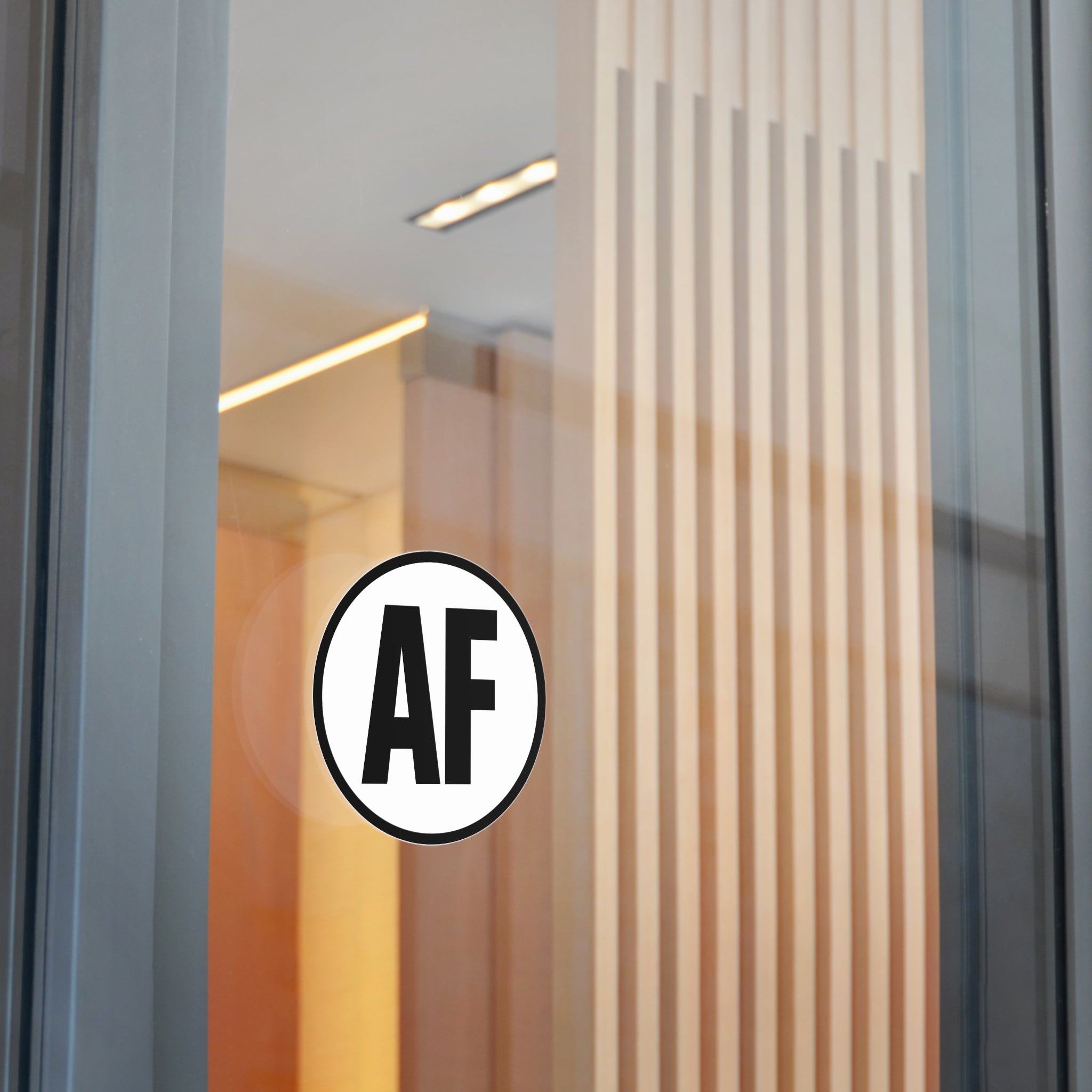 AF Vinyl Sticker