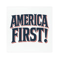 Patriotic Car Magnet - 'America First!'